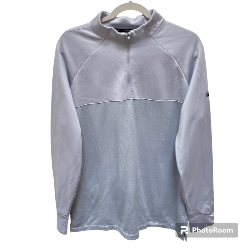 Nike Golf 1/2 Zip GORGEOUS Size Large Gray